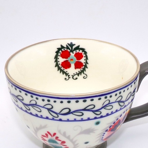 Vintage~Porcelain Footed Mug Set of 2 by Potters Studio - Picture 7 of 7